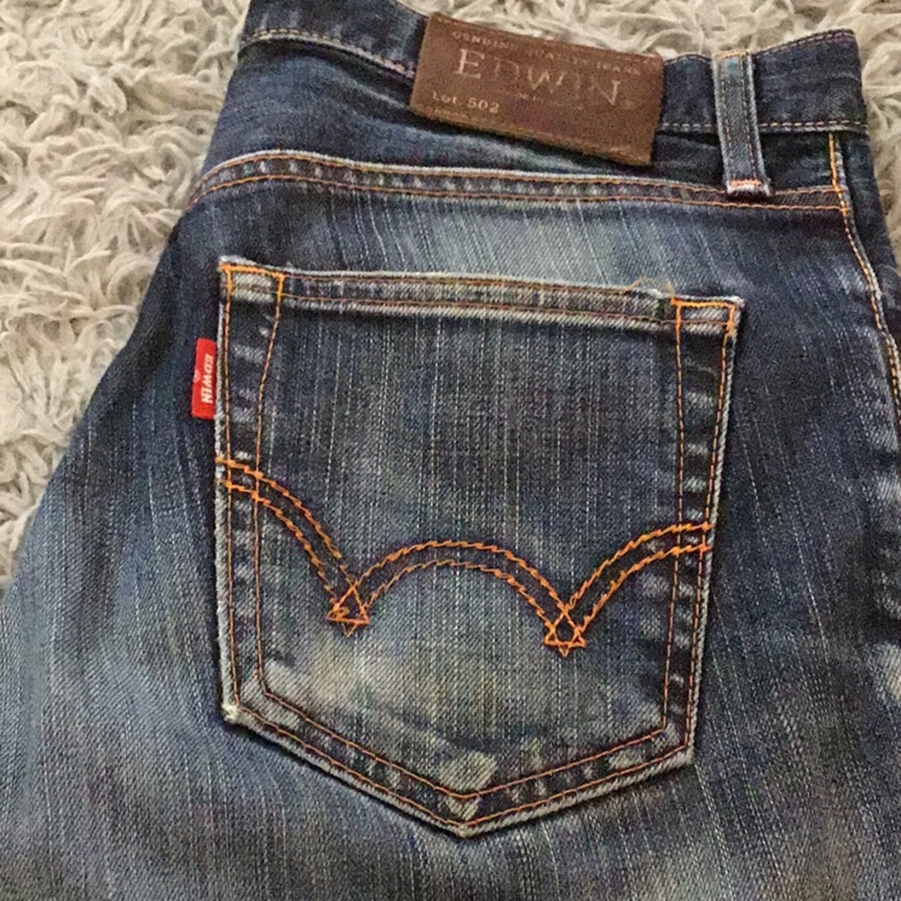 Edwin Straight Legs Jeans - Picture 2 of 6